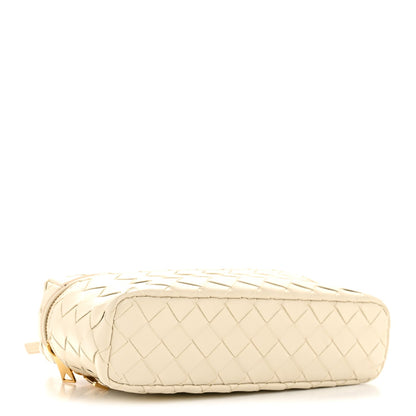 Calfskin Intrecciato Bang Bang Vanity Case Sea Salt