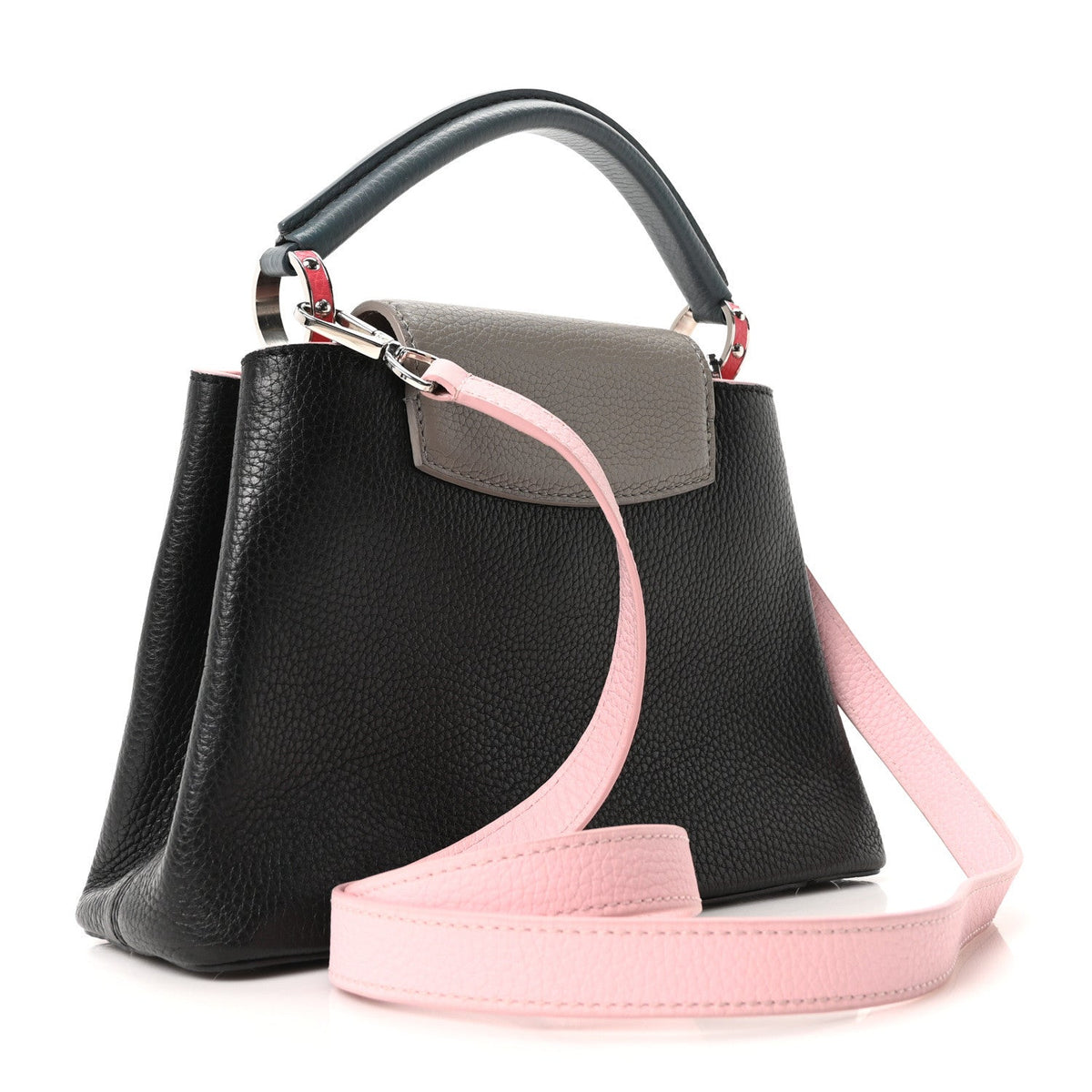 Taurillon Capucines BB Black General Blue Pink