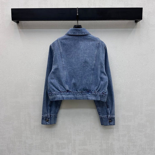 Chanel 2026 Denim Jacket Blue Cotton 356141