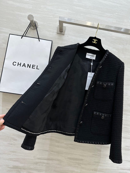 CC 26s Vintage Jacket Black Wool Tweed