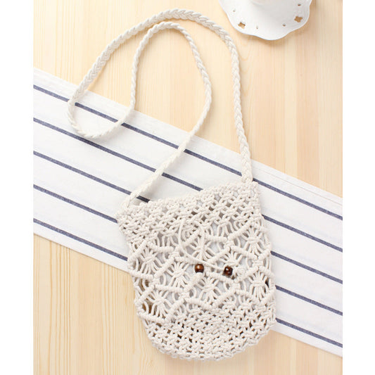 Crochet Market Bag Vintage Ethnic Woven Bag