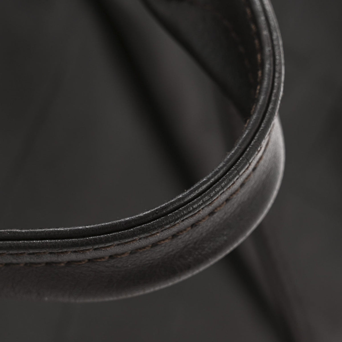 Calfskin Chevron CC All Day Long Boston Brown