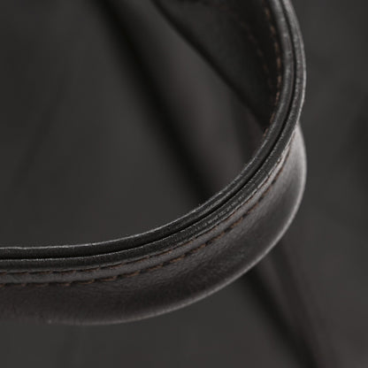 Calfskin Chevron CC All Day Long Boston Brown