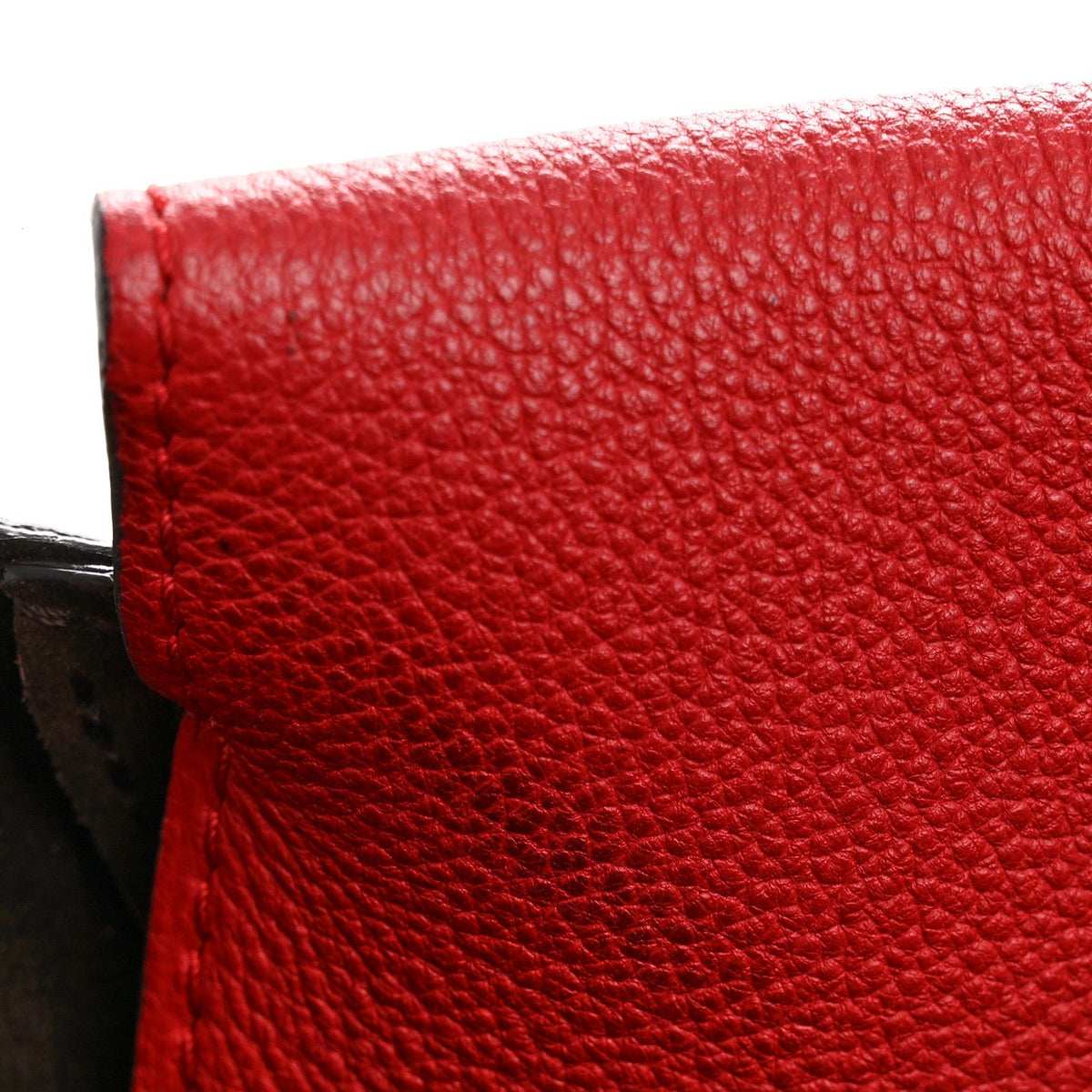Monogram Cuir Orfevre Tote W PM Cherry