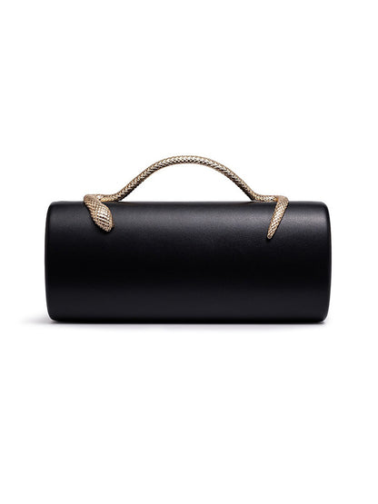 Margot Metal Accessories Leather Bag