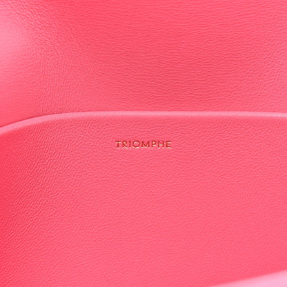 Shiny Calfskin Triomphe Flamingo