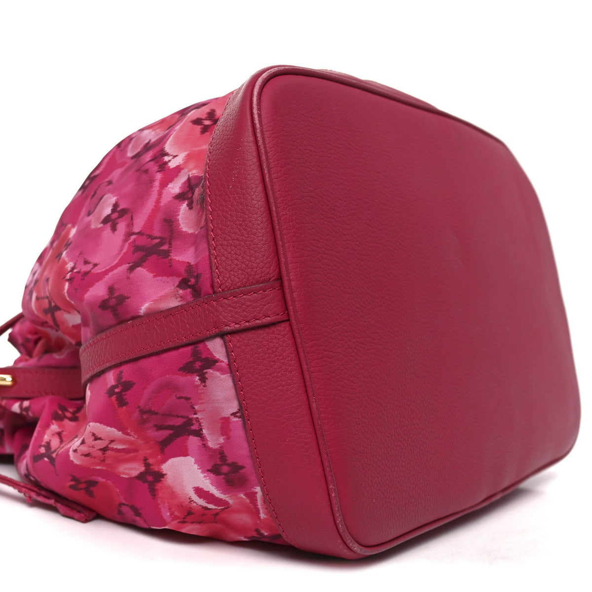 Nylon Monogram Ikat Noefull MM Rose Indien