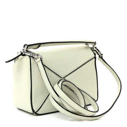 Calfskin Mini Puzzle Bag Light Celadon