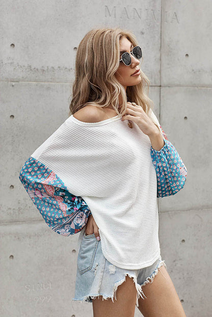 Spring And Autumn New Hoodless Long-Sleeved Sweater Women Loose Plus Size Spell Women'S Color Round Neck Top