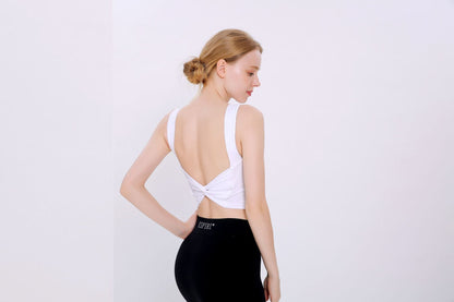 Solid Color Yoga Sports Vest Female Beauty Back Wrapped Chest Shock-Proof Quick Dry Sling Pula Raised Bulletbar
