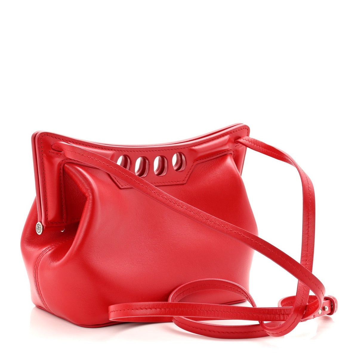 Calfskin The Peak Mini Bag Welsh Red