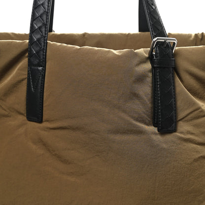 Nylon Crossroad Buckle Tote Mud
