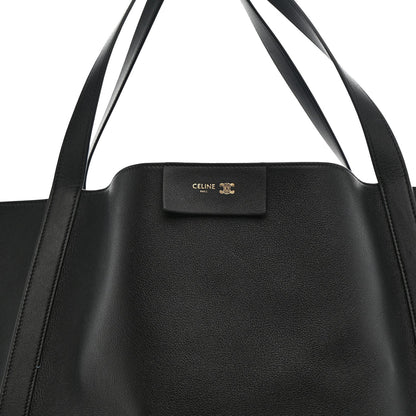 Supple Calfskin Medium Cube Black