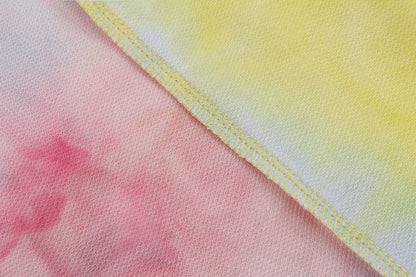 New Women'S Tie-Dye Casual Sweatshirt Sports Trousers
