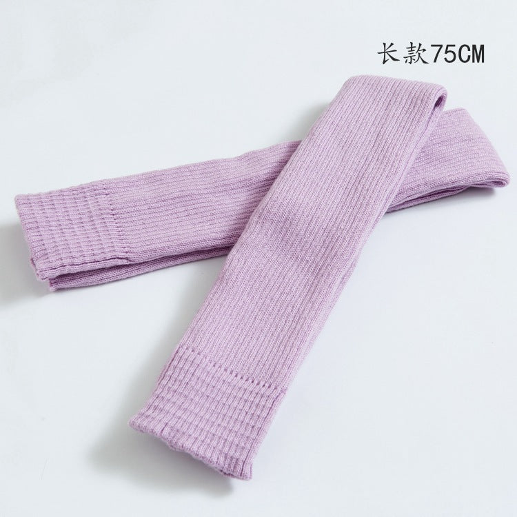 Dance Leggings Hosiery Adult Women'S Needle Weaving Knee-Protecting Bar Dancing Yoga Opening Hole Step Foot