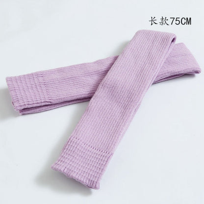 Dance Leggings Hosiery Adult Women'S Needle Weaving Knee-Protecting Bar Dancing Yoga Opening Hole Step Foot