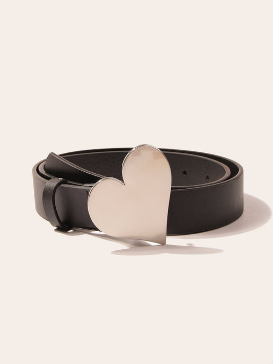 Love Shaped Punk Street Leather Belt