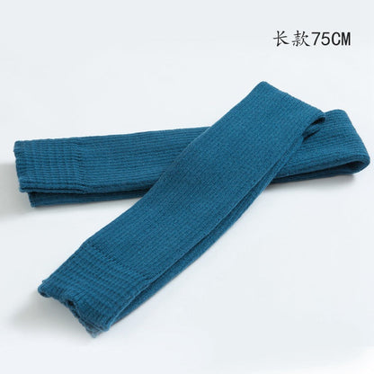 Dance Leggings Hosiery Adult Women'S Needle Weaving Knee-Protecting Bar Dancing Yoga Opening Hole Step Foot