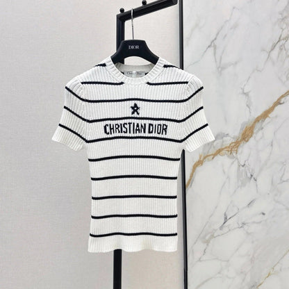 DIOR 25S SHORT-SLEEVE SWEATER 541