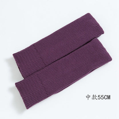 Dance Leggings Hosiery Adult Women'S Needle Weaving Knee-Protecting Bar Dancing Yoga Opening Hole Step Foot