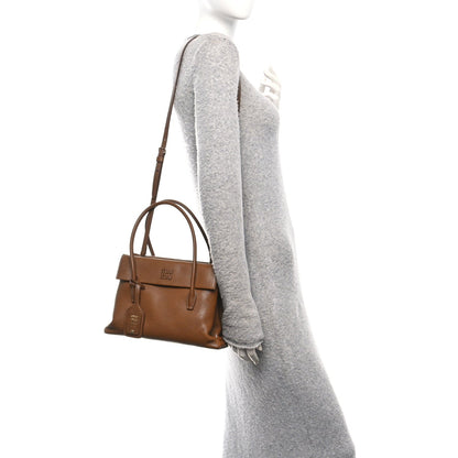 Nappa Solitaire Bag Legno