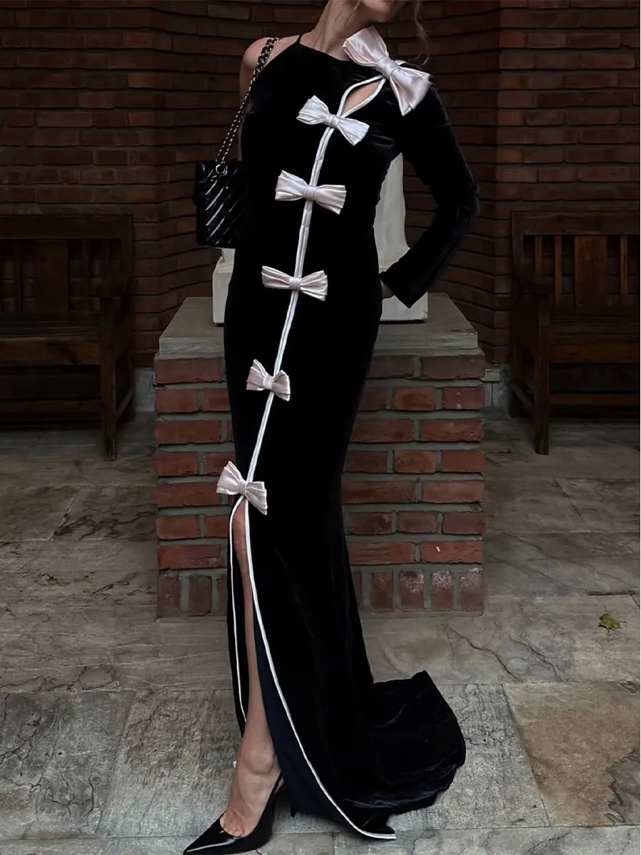 Alexa Maxi Dress In Black