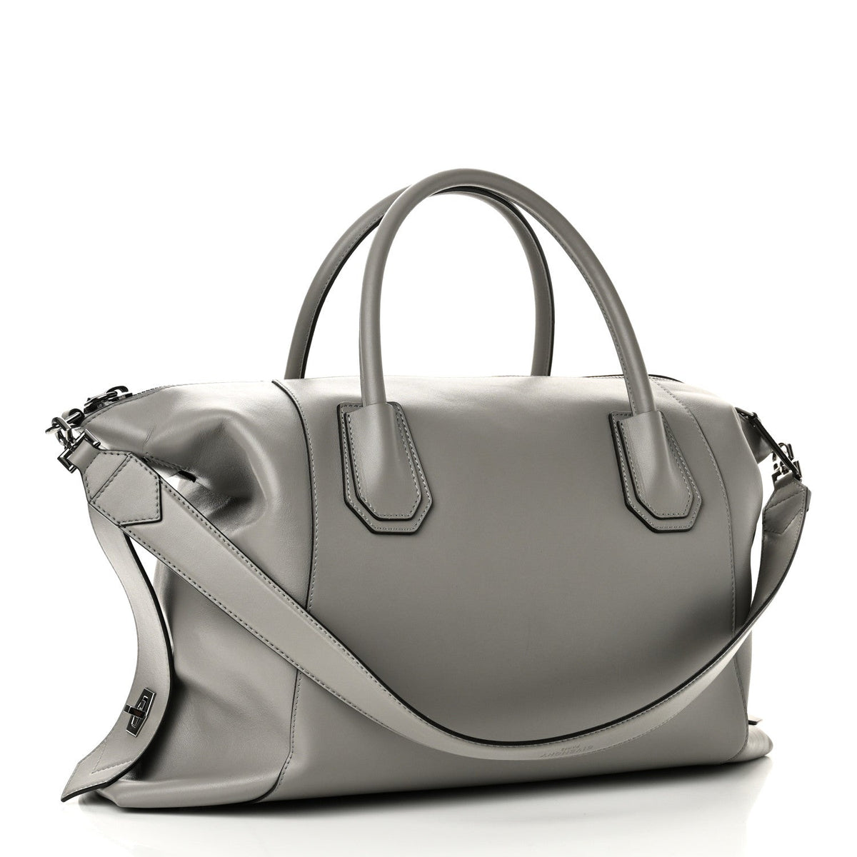 Soft Calfskin Medium Soft Antigona Pearl Grey