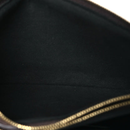Reverse Monogram Giant Double Zip Pochette