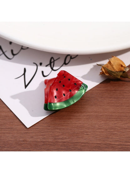 Clio - Fruit-Shaped Acetate Hair Clips
