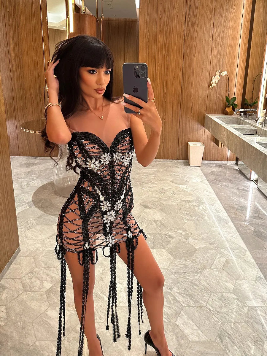 Karina Mini Dress In Black