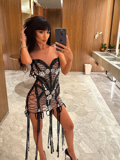 Karina Mini Dress In Black