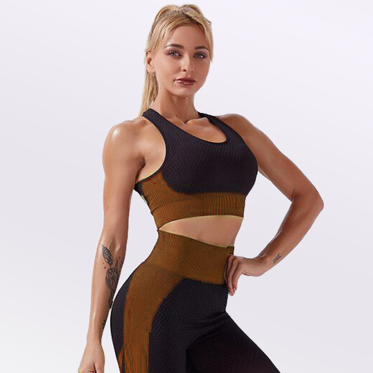 Gym Seamless Shark Seamless Sports Fitness Yoga Suit