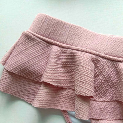 New Female Tube Top Split Bikini Suit