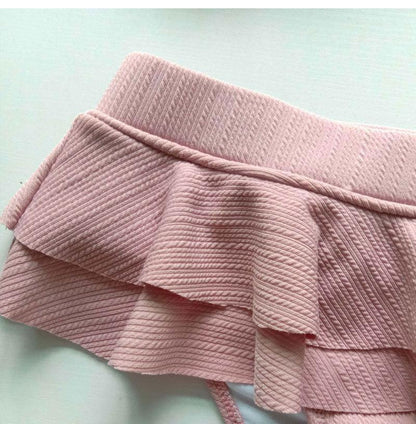 New Female Tube Top Split Bikini Suit