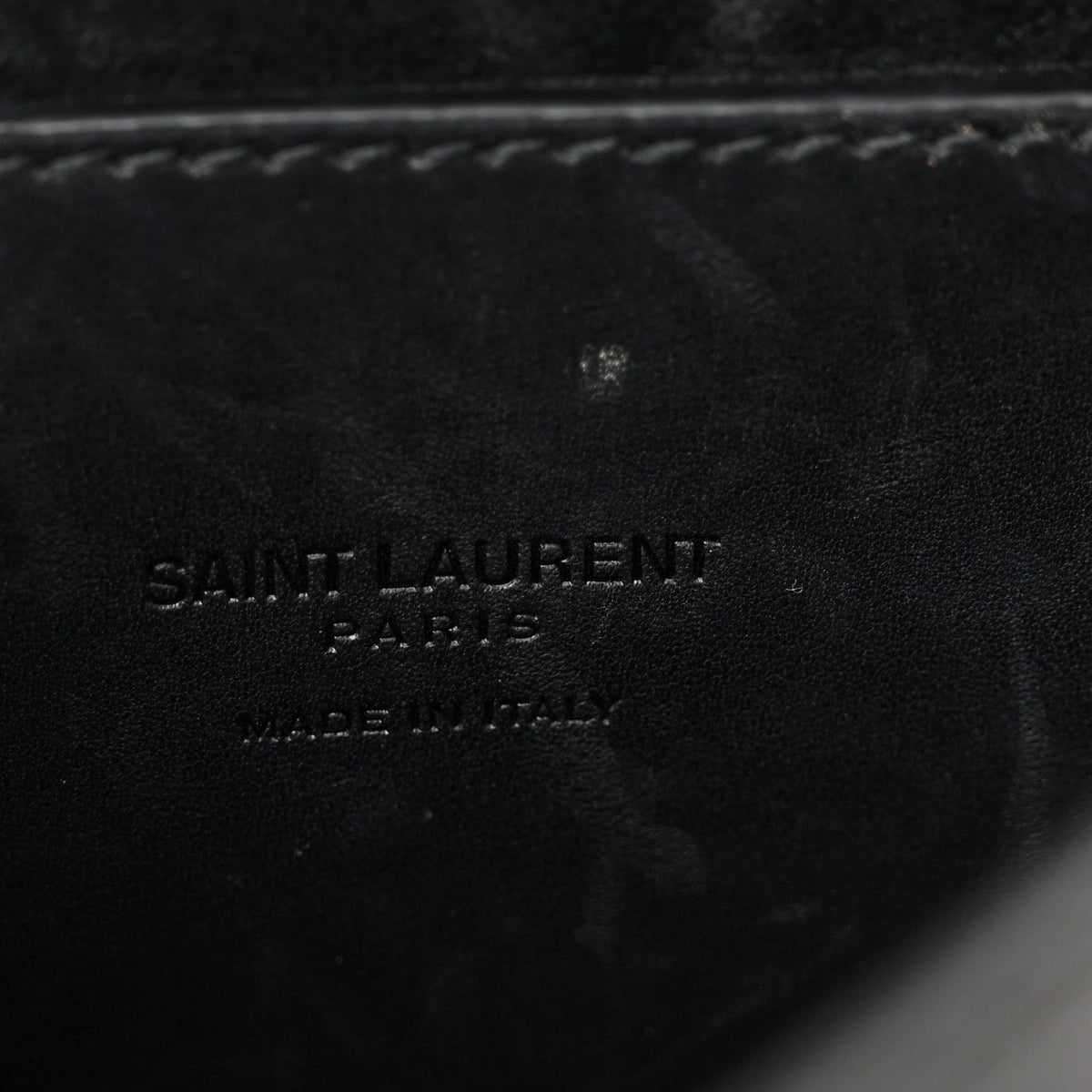 Smooth Calfskin Classic Monogram Small Kaia Satchel Black