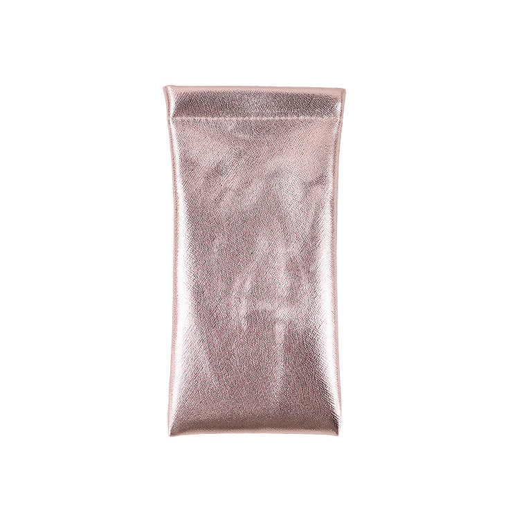 Trendy Protable  PU Leather Eyeglasses Pouch