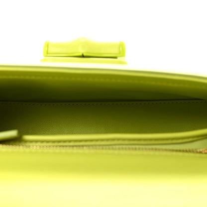 Calfskin Medium Bamboo Diva Green