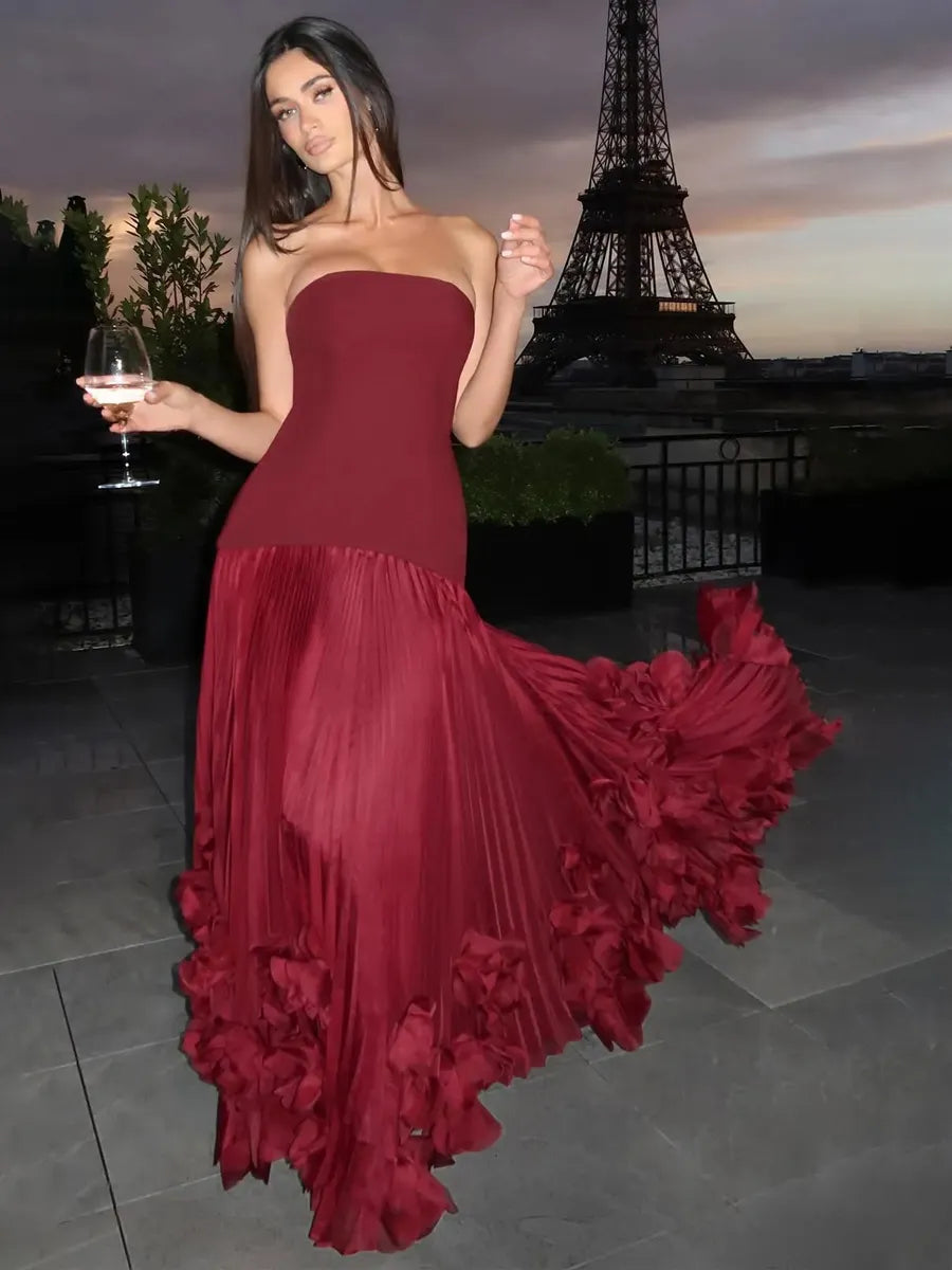 Anais Strapless Maxi Dress