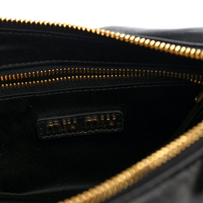 Nappa Multi Pocket Hobo Black