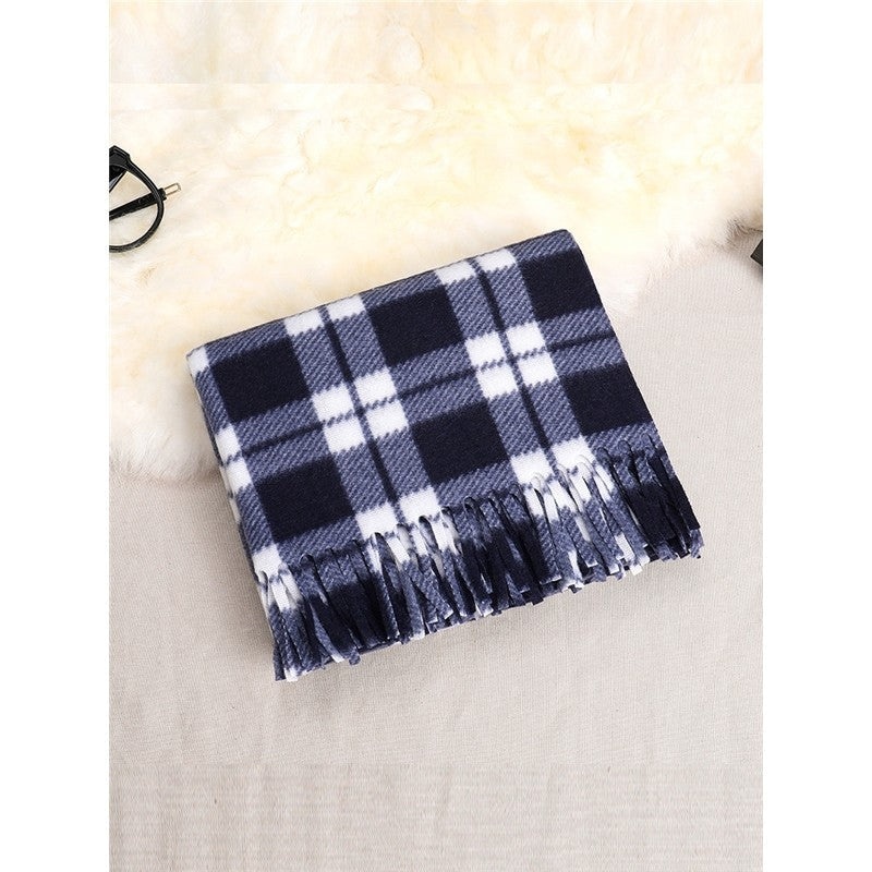 Classic Unisex Plaid Scarf