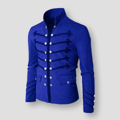 North Royal Embroidered Steampunk Coat