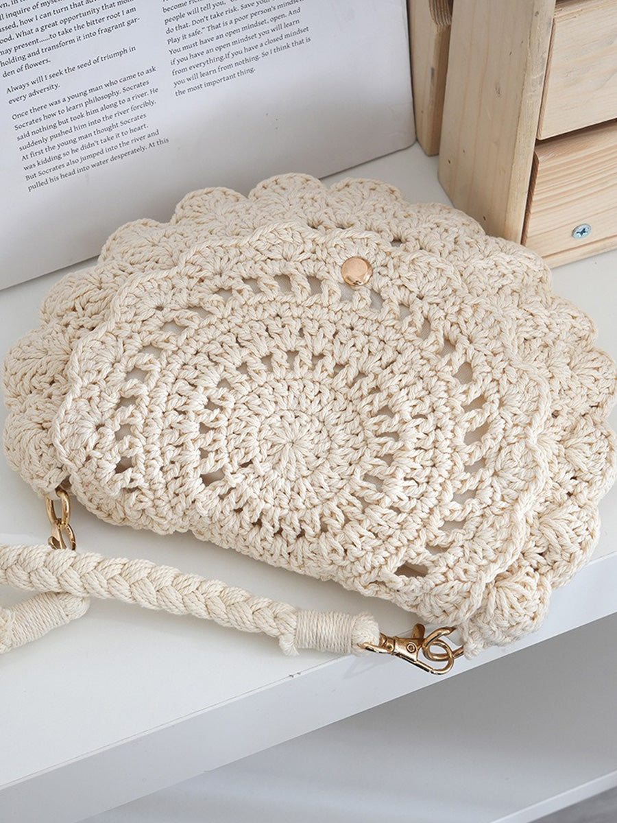 Valentina Casual Knitted Mini Crossbody Bag