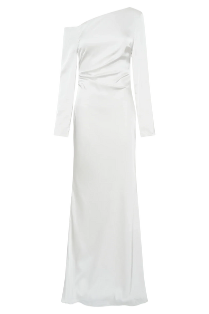 Avery Long Sleeve Maxi Dress - Ivory