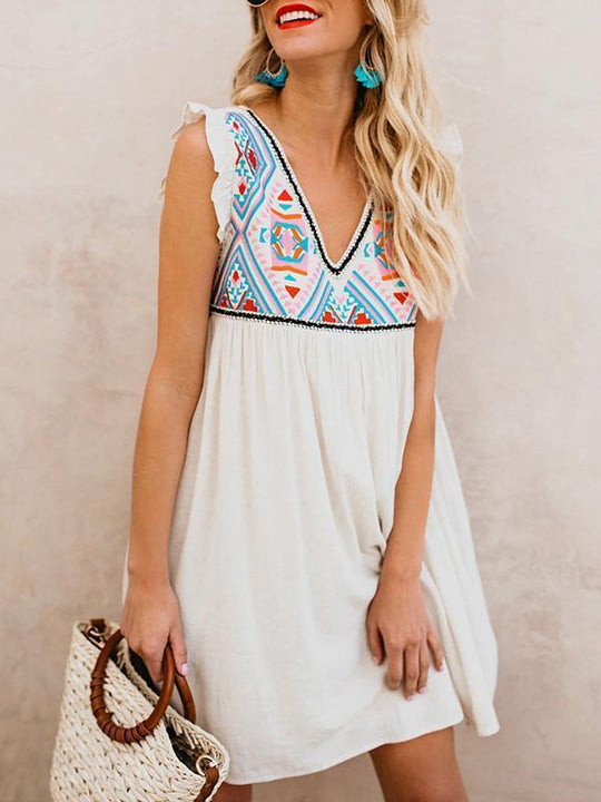 Sleeveless Mini Dress
