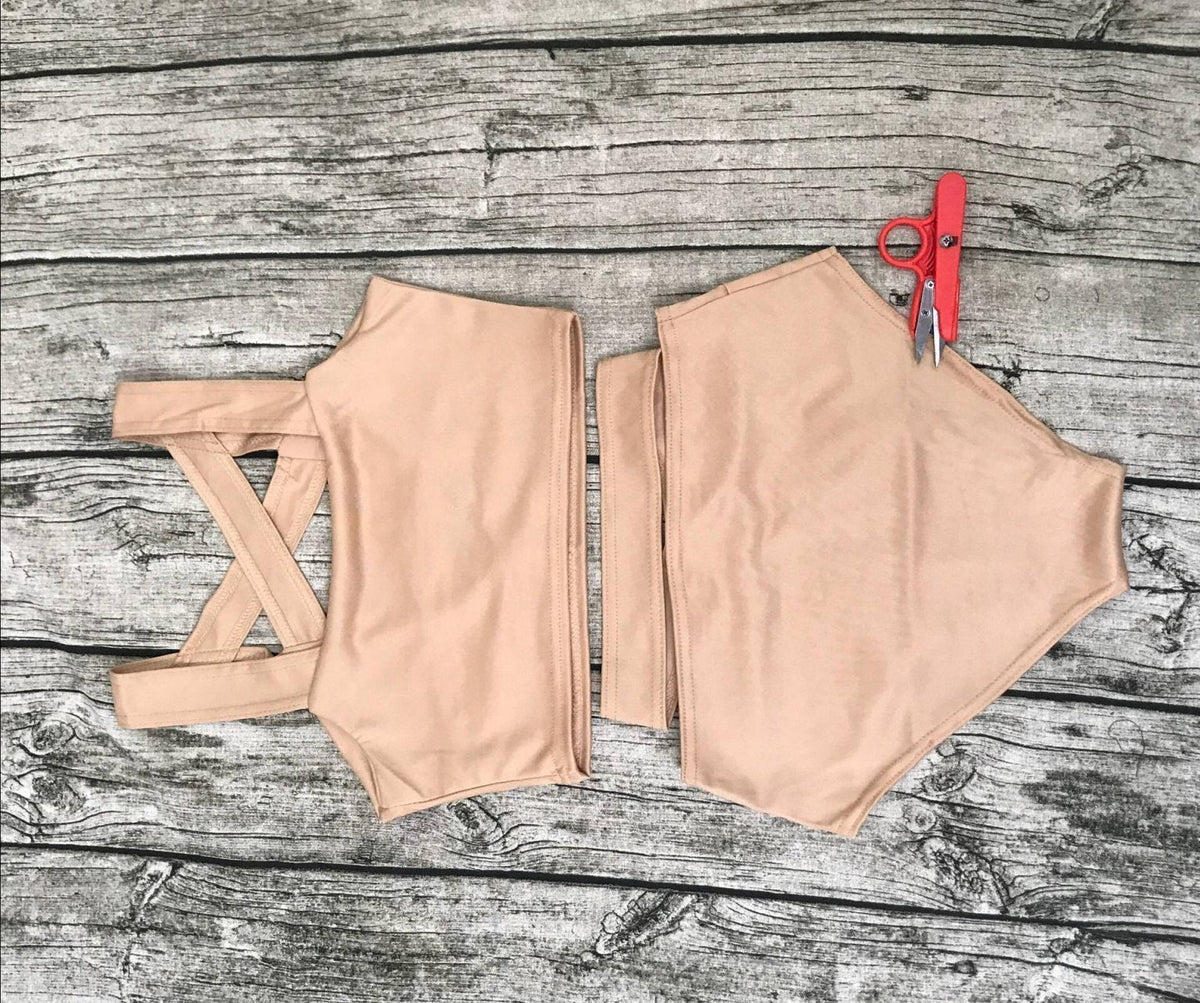 11 Colors Solid Color Bikini Swimsuit In 5 Size
