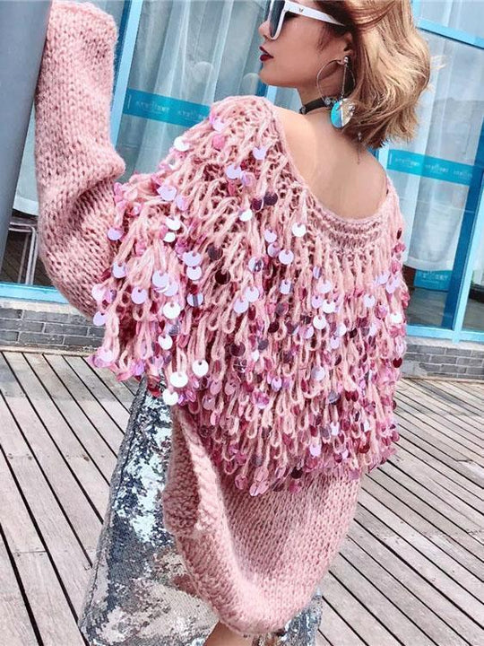 White Knit Cardigan