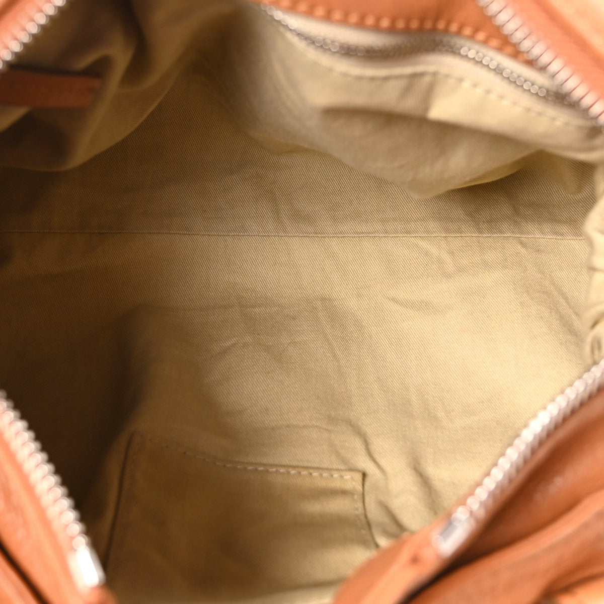 Calfskin Medium Paddington Satchel Tan