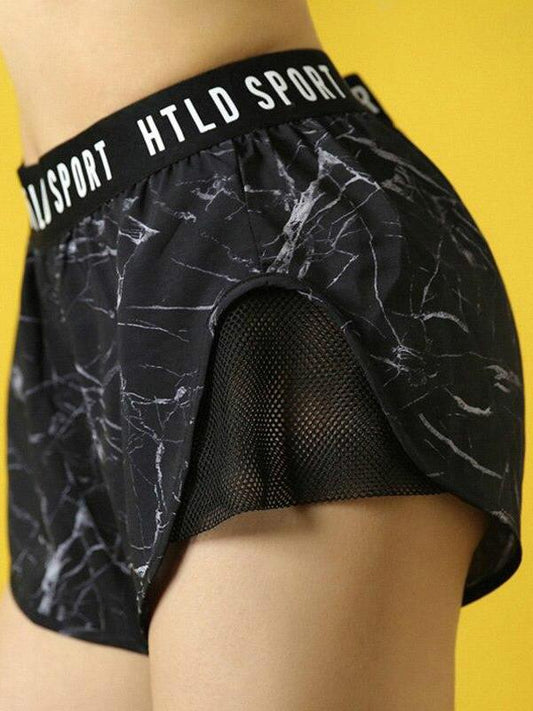 Hot Women Sport Shorts Quick Drying Breathable Elastic Waist For Yoga Running Fitness Summer