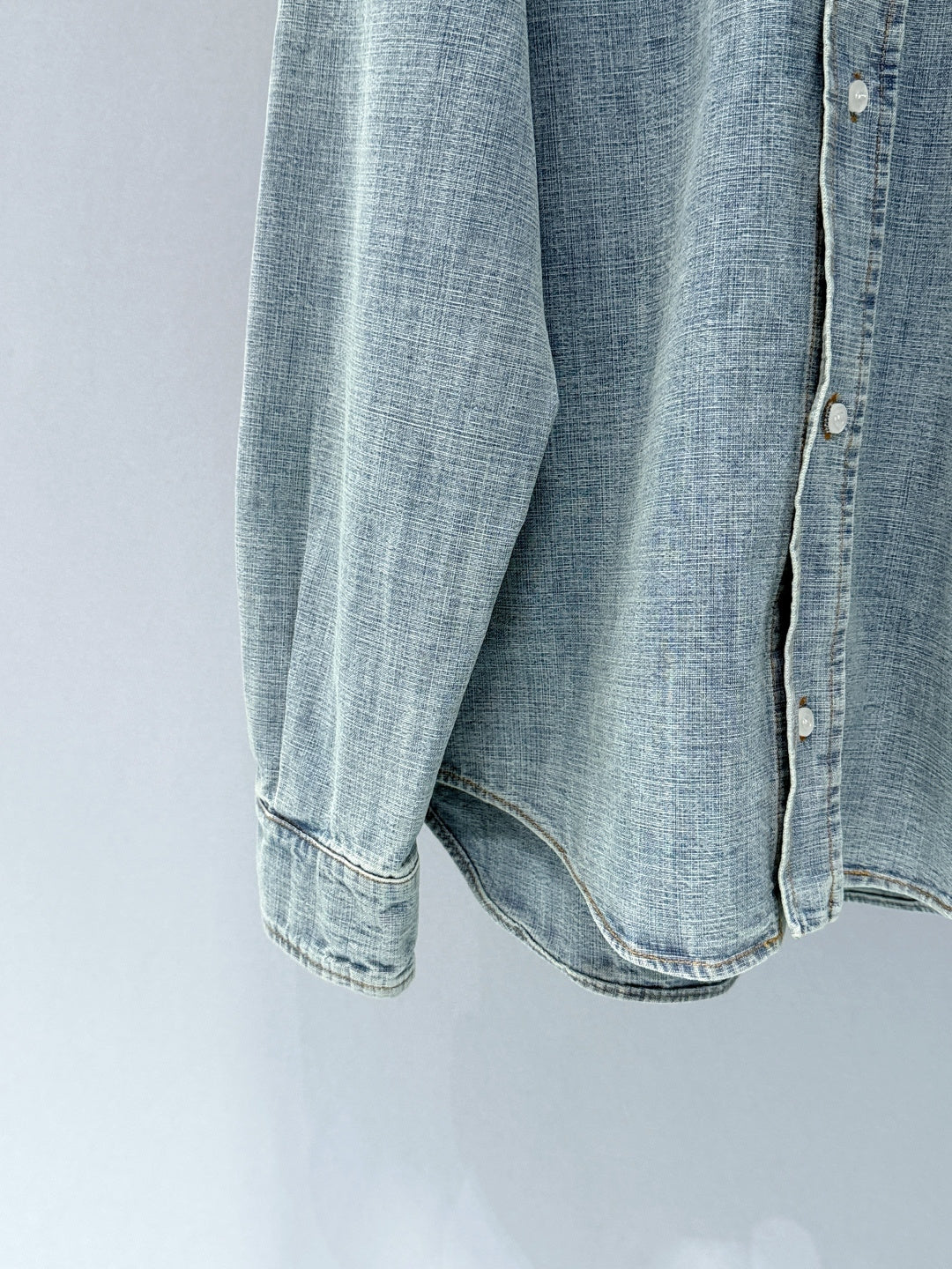 Miumiu 2026 Denim Shirt Light Blue Cotton