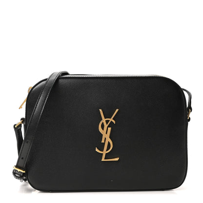 Grain De Poudre Medium Classic Monogram Camera Bag Black